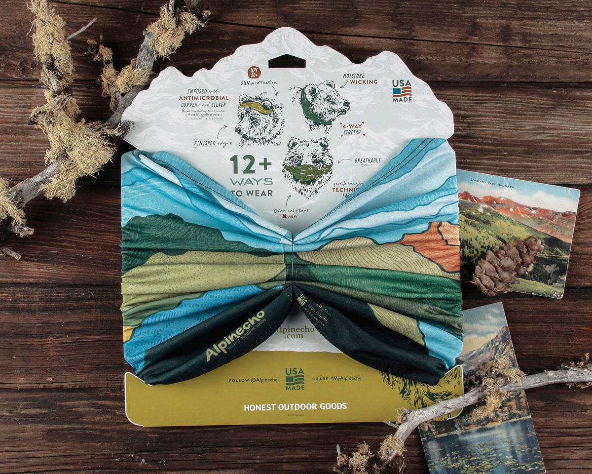 Mountain Layers Neck Gaiter Alpinecho