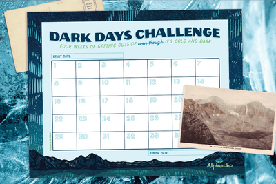 Dark Days Challenge (+ FREE printable calendar)