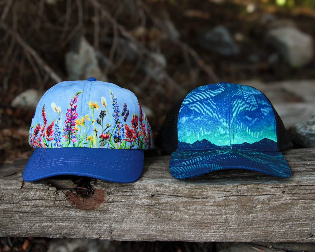 帽子 HIKE Bloom Hat BC123_Bloom_Wildflower_Dad_Hat
