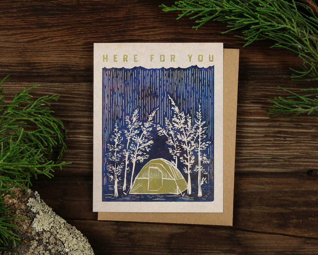 Here for You Greeting Card – Alpinecho