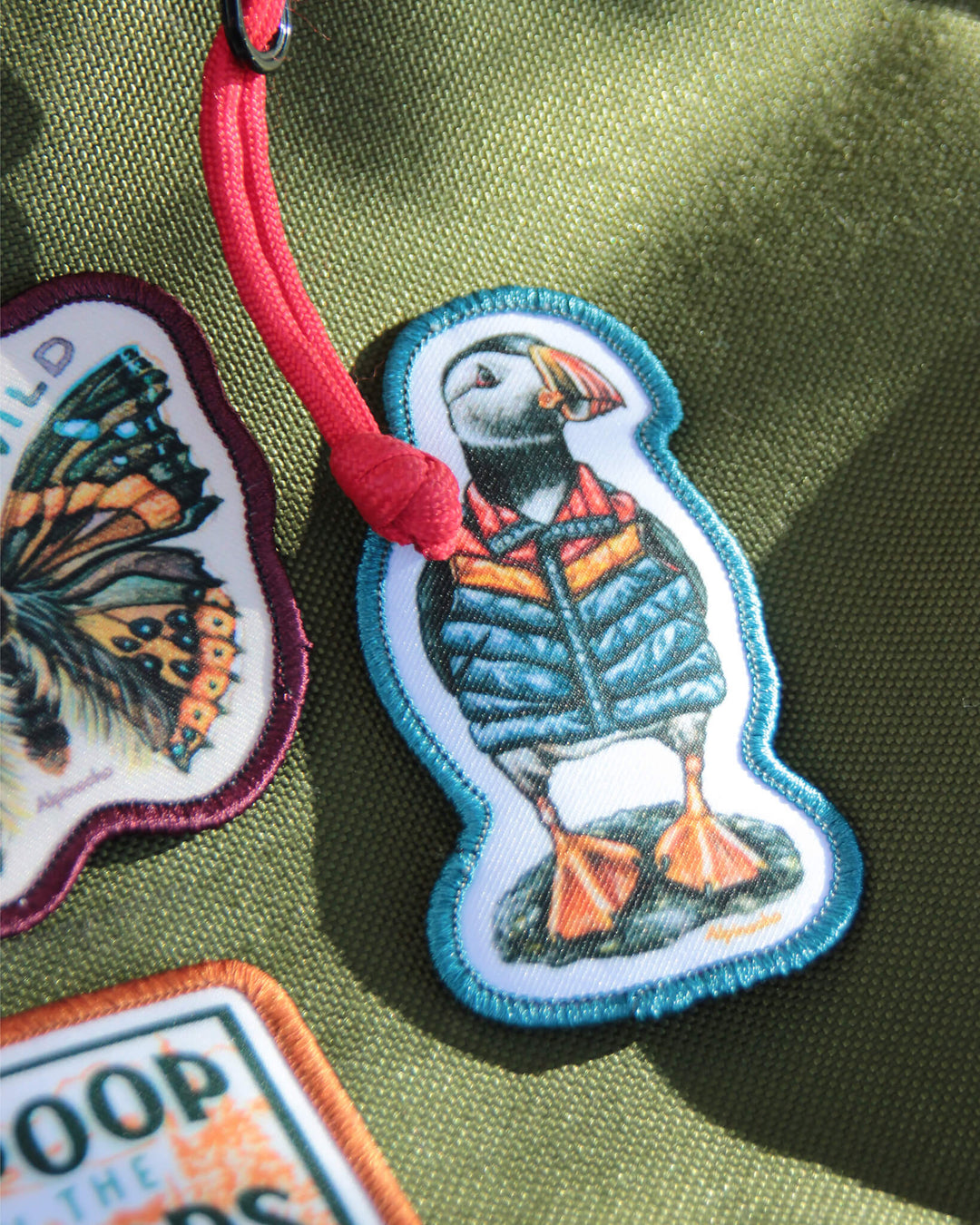 Puffin in a Puffer Patch – Alpinecho