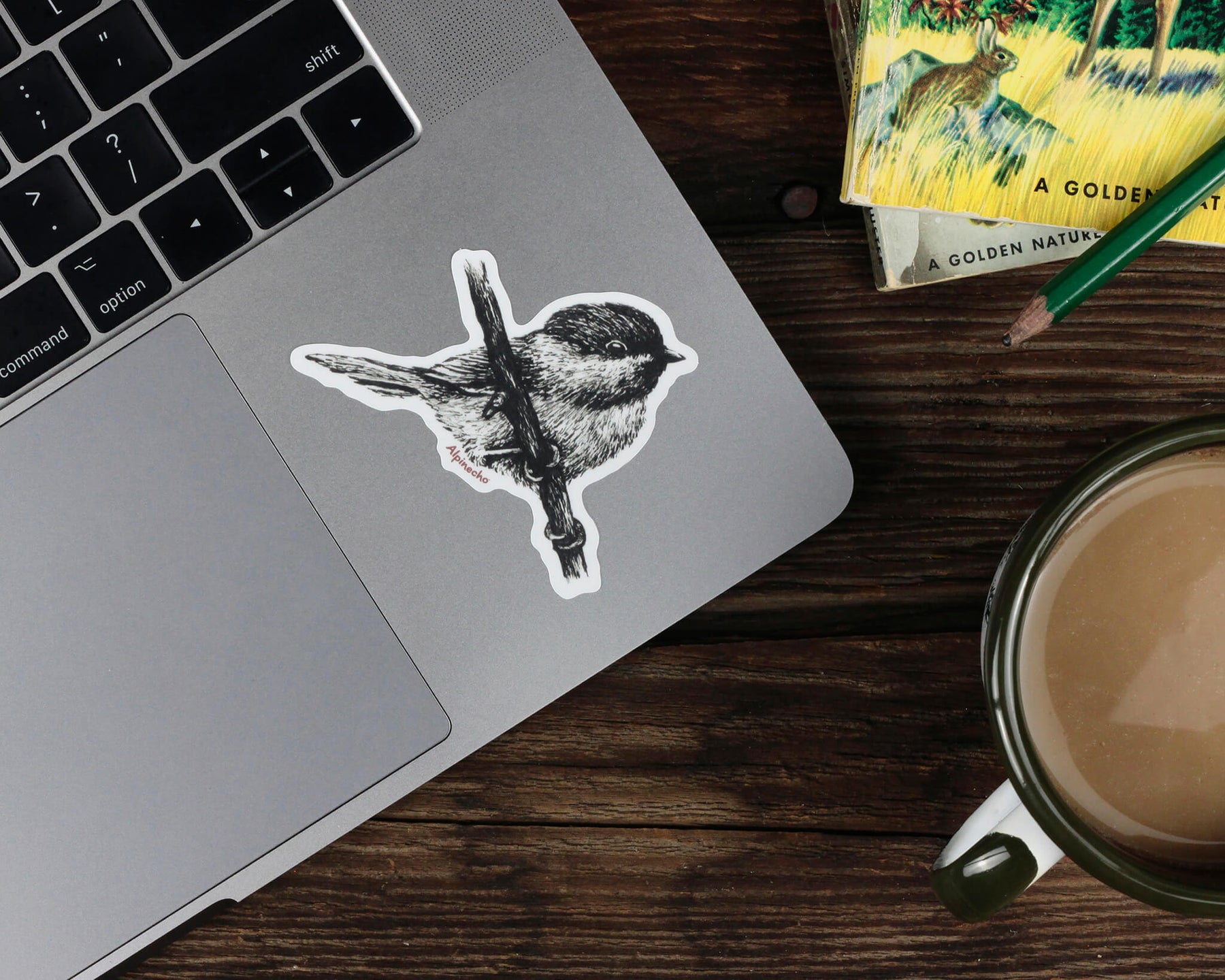 Chickadee Sticker Chickadee Sticker – Alpinecho